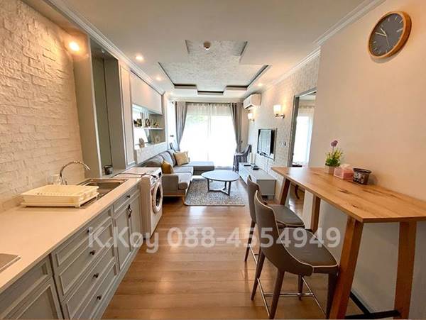 [FOR RENT ให้เช่า] คอนโด The Seed Musee สุขุมวิท26 ใกล้BTSพร้อมพงษ์ ไซส์ 48 ตร.ม.ห้องมุม 1 ห้องนอน 1 ห้องนั่งเล่น 1 ห้องน้ำ ตกแต่งใหม่เอี่ยม (ปล่อยเช่าครั้งแรก)